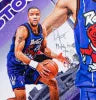 Damon Stoudamire 3x Inscribed & Signed (JSA COA) Toronto Raptors 11×14 Photo