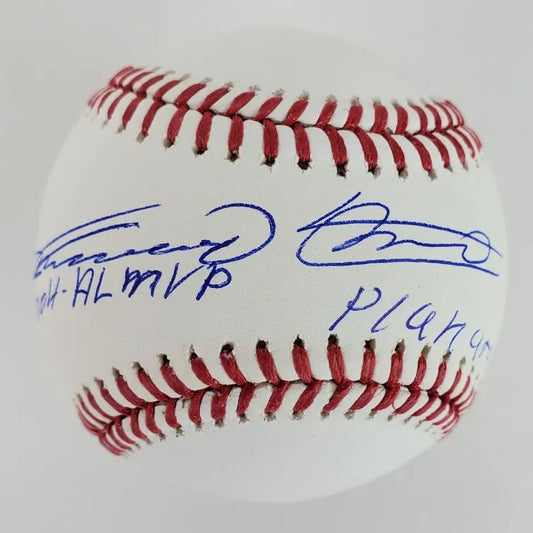 Vladimir Guerrero Sr. & Vladimir Guerrero Jr. Signed OML Baseball (JSA & USA SM COAs)