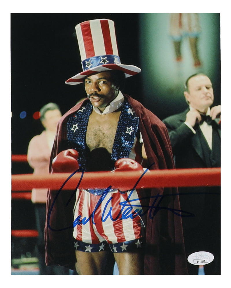 Carl Weathers Signed "Rocky II" 8x10 Photo (JSA) - Apollo Creed