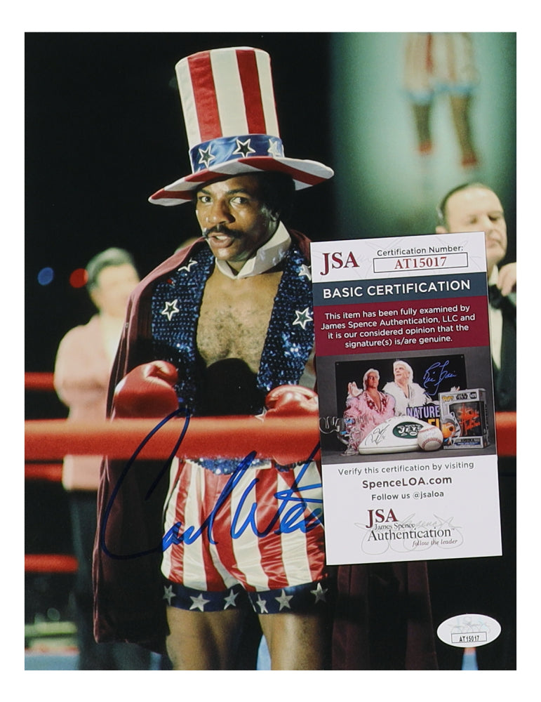 Carl Weathers Signed "Rocky II" 8x10 Photo (JSA) - Apollo Creed