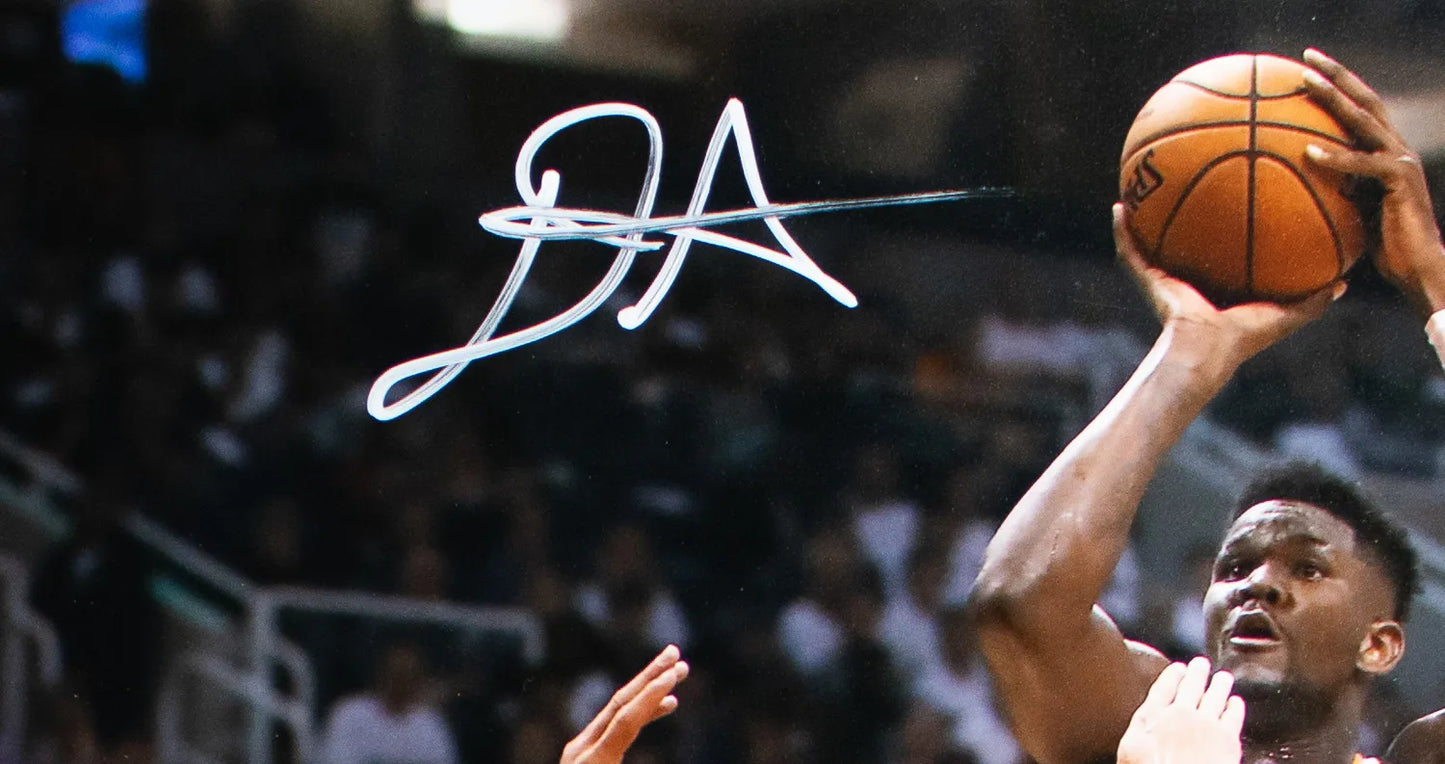 DeAndre Ayton Signed Phoenix Suns 16×20 Photo (Steiner COA)