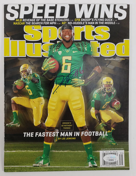 De’Anthony Thomas Signed ‘Sports Illustrated’ Magazine (JSA COA)