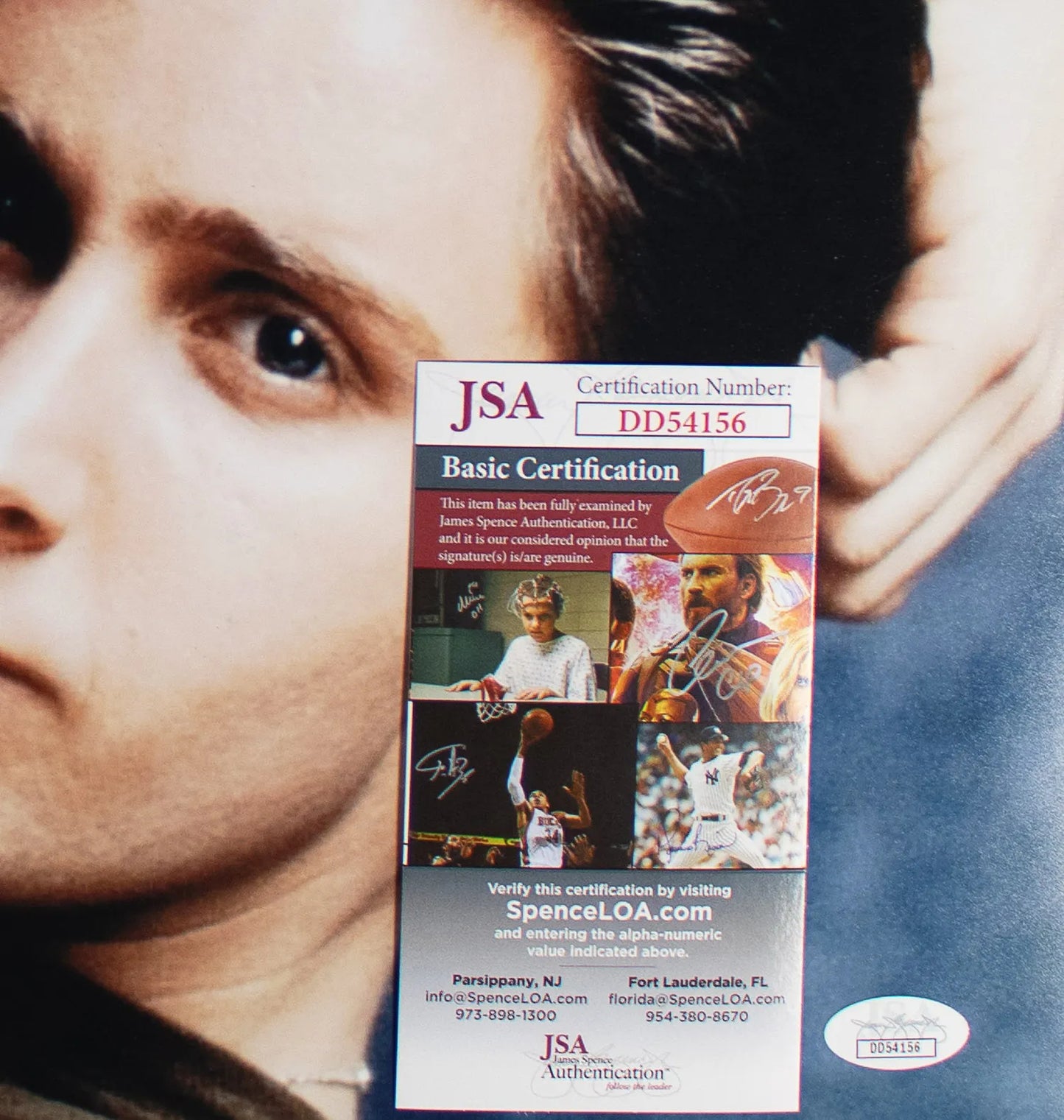 Emilio Estevez Signed 11×14 Photo (JSA COA)