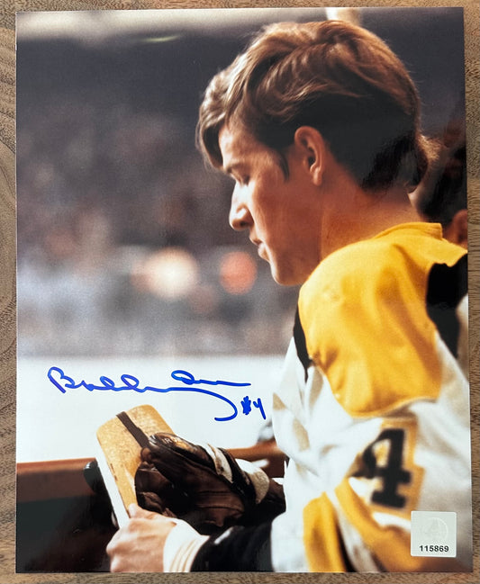 Bobby Orr Signed Bruins 8x10 Photo (Orr COA) Official Bobby Orr Hologram & COA