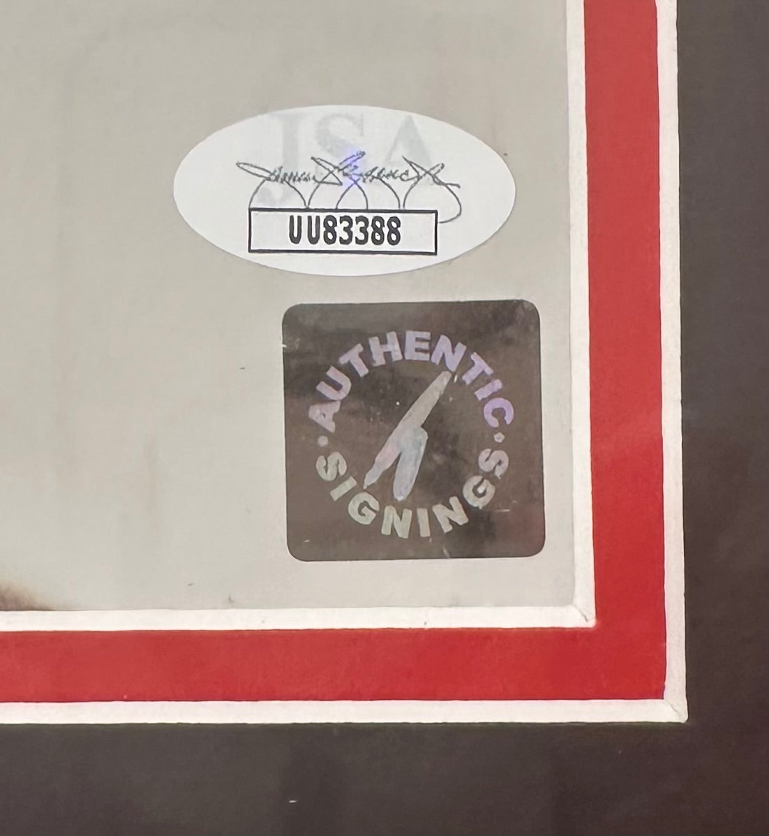 Sugar Ray Leonard & Roberto Duran Signed (JSA) 18x22 Custom Framed Photo Display (JSA & Authentic Signings)