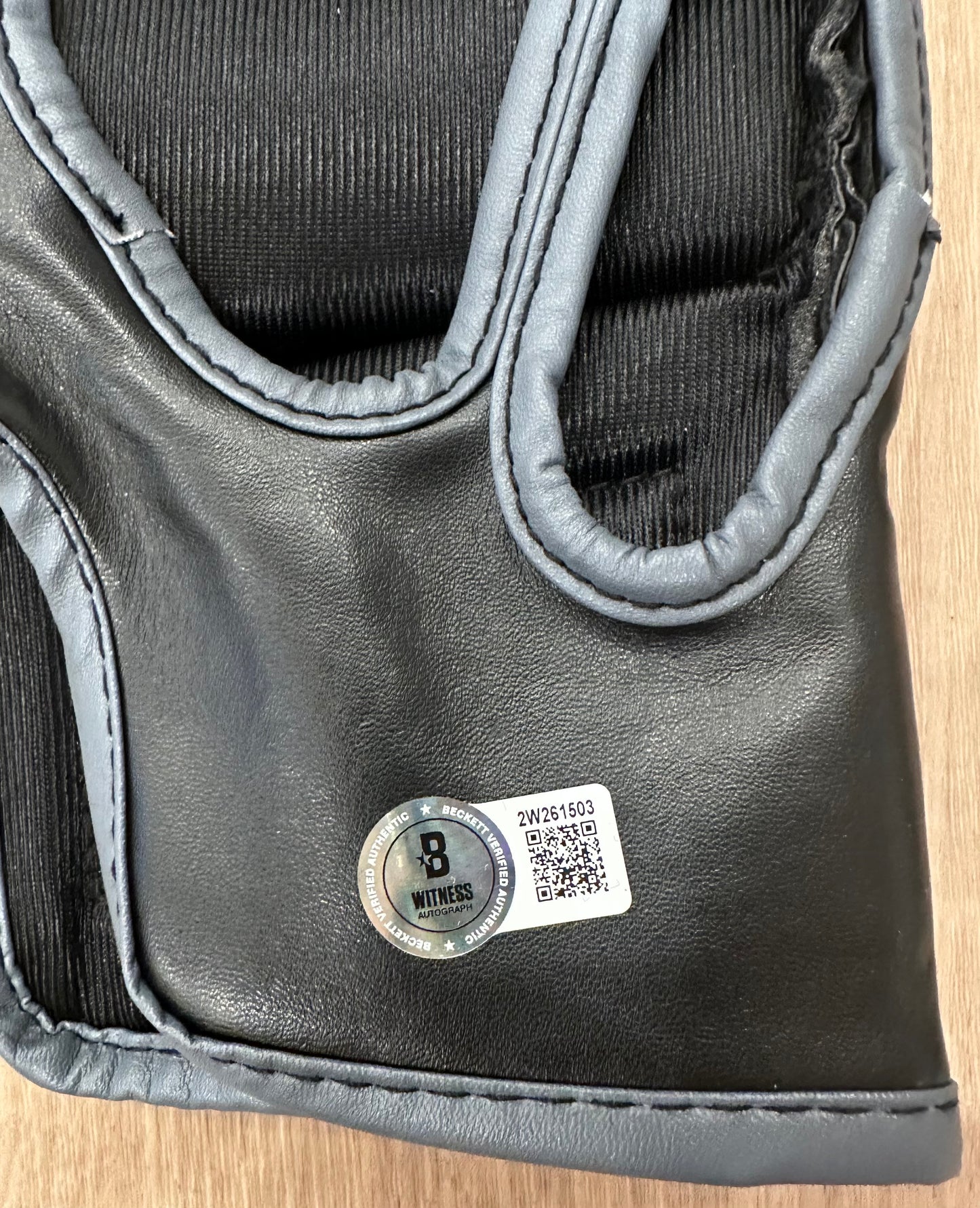 Payton Talbott Signed UFC Fight Glove (Beckett) Beckett Witnessed