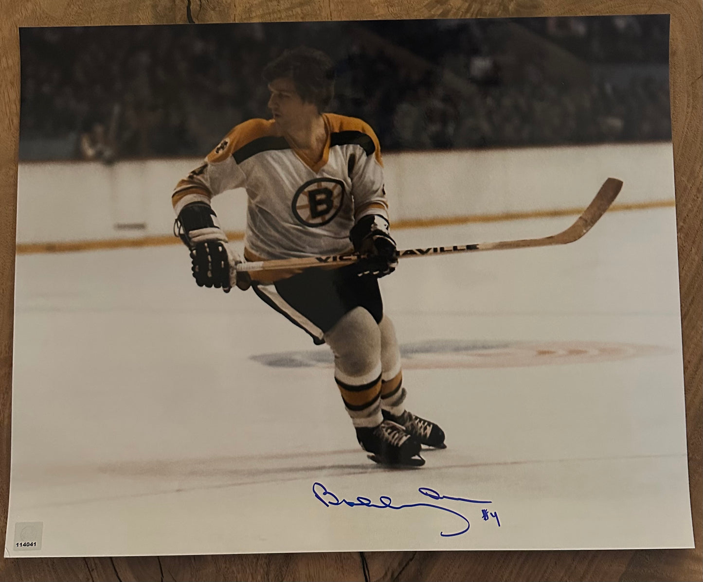 Bobby Orr Signed Bruins 16x20 Photo (Orr COA) Official Bobby Orr Hologram & COA