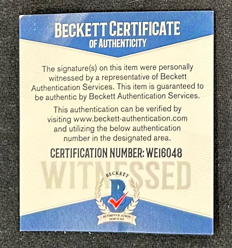 "The Sandlot" Jersey Signed by (6) with Tom Guiry, Chauncey Leopardi, Marty York, Shane Obedzinski, Victor DiMattia & Brandon Adams with inscriptions (Beckett) "The Sandlot"