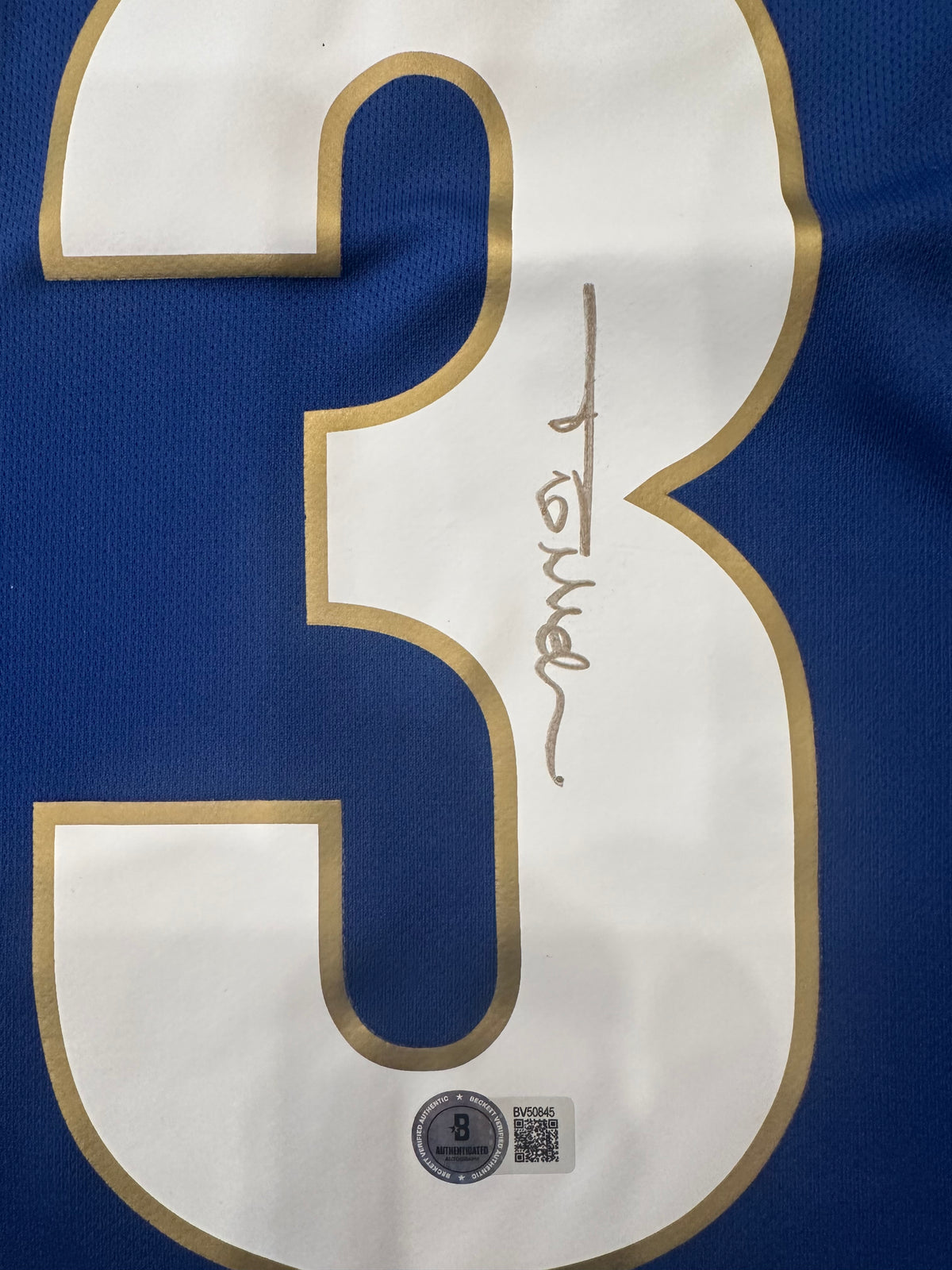 Paolo Maldini Signed (Beckett) Italy National Team Nike Authentic Jersey