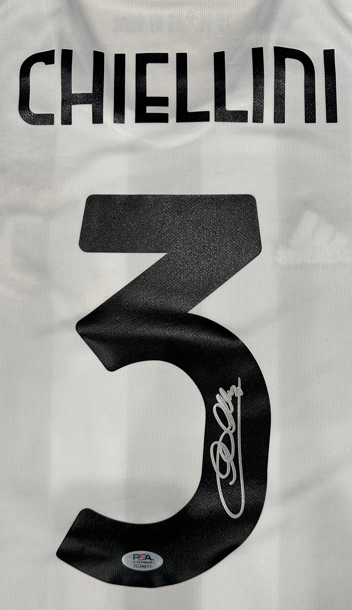 Giorgio Chiellini Signed (Beckett) Juventus Adidas Authentic Jersey