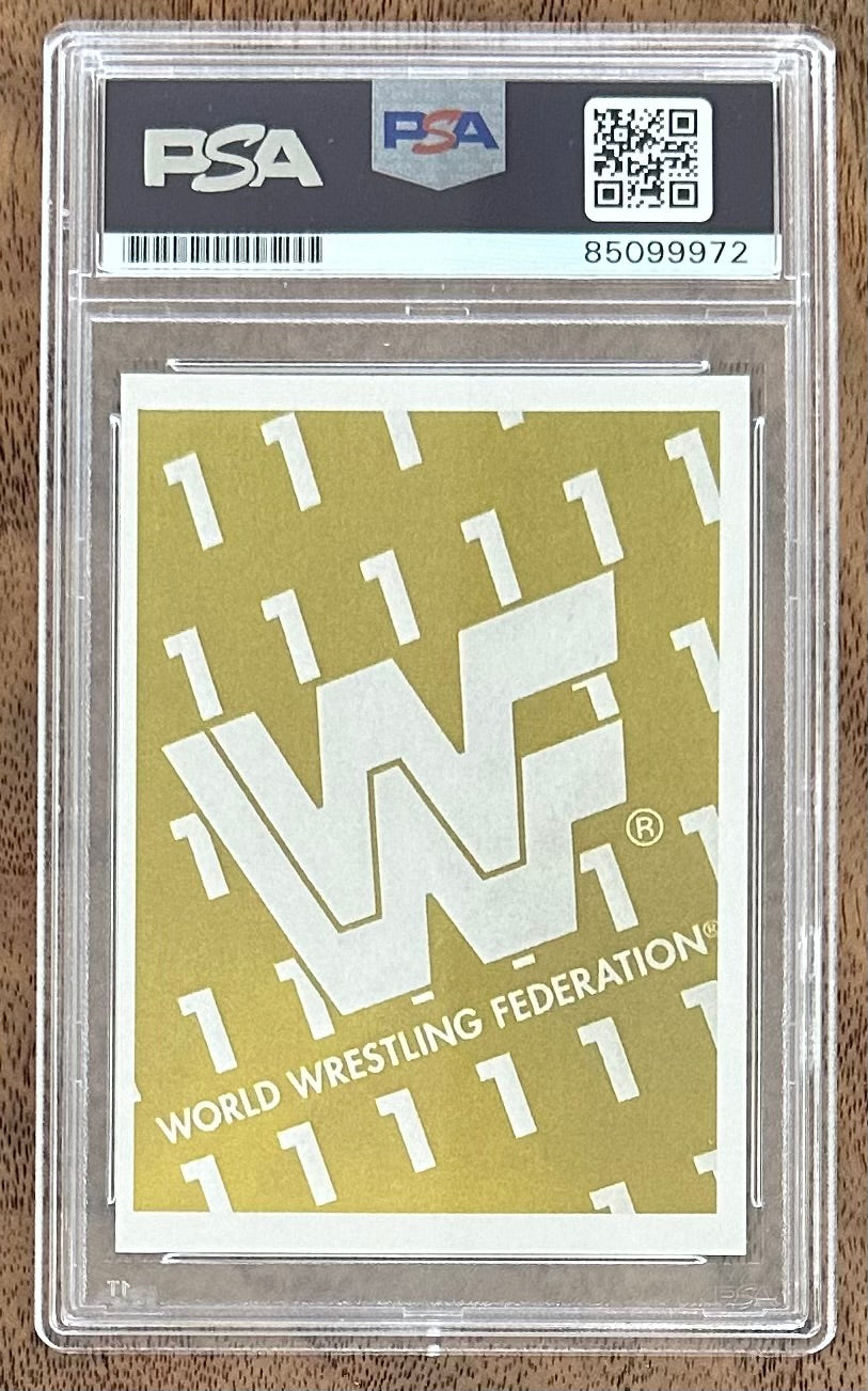 Bill Goldberg Signed 1997 WWF Japanese Trivia Card RC (PSA | Autograph Graded PSA 10) Rookie Card - SOLD AT APRIL 2026 SPORT CARD EXPO
