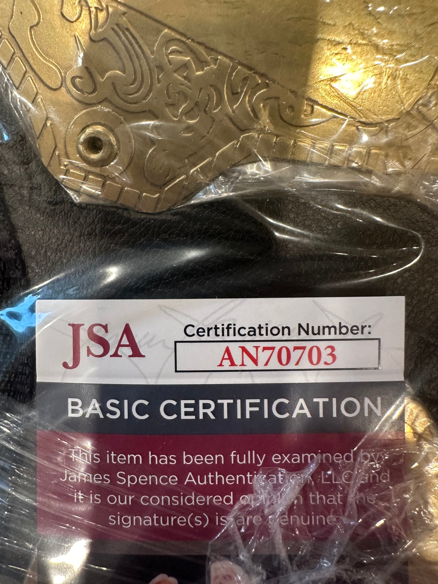 Dustin Poirier Signed Full-Size UFC Championship Belt (JSA) - JSA Witnessed