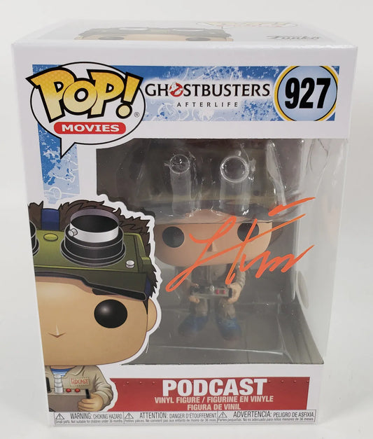 Logan Kim Signed (JSA COA) ‘Ghostbusters’ Funko Pop Vinyl Figurine