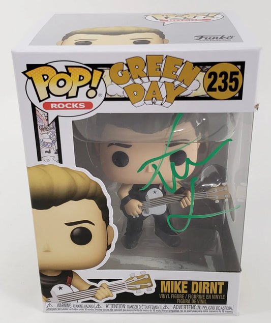 Mike Dirnt Signed ‘Green Day’ Funko Pop Vinyl Figurine (JSA COA)