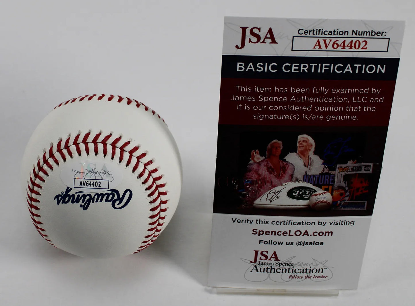 Pete Rose Signed Hall of Fame OML Baseball (JSA COA)