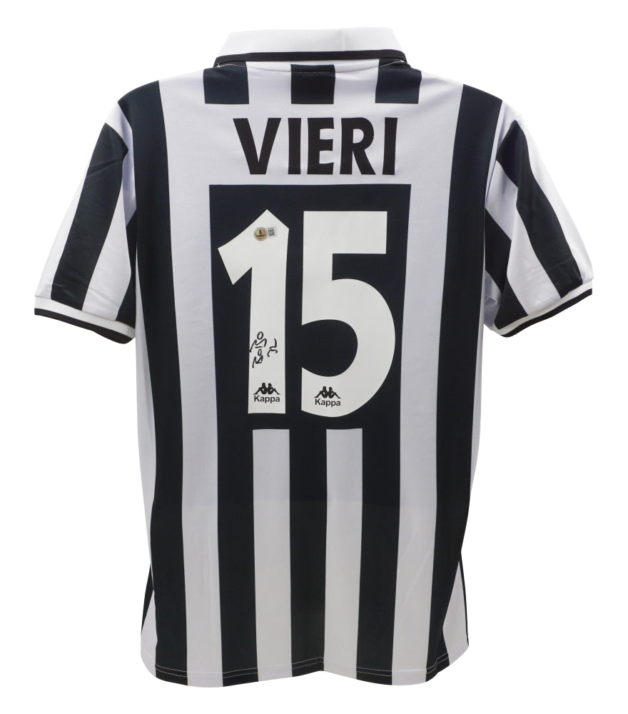 Christian Vieri Signed Juventus Jersey (Beckett)