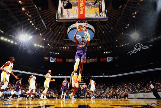 Deandre Ayton Signed (Steiner) LE Suns "Slam Dunk" 16x24 Photo (Game Day Legends & Steiner) Limited Edition # / 22