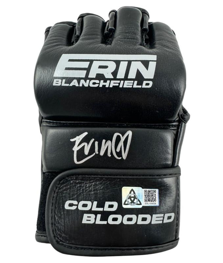 Erin Blanchfield Signed MMA Glove (Blanchfield)