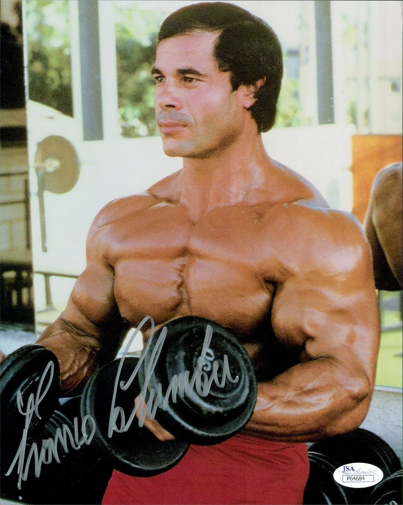 Franco Columbu Signed 8x10 Photo (JSA)