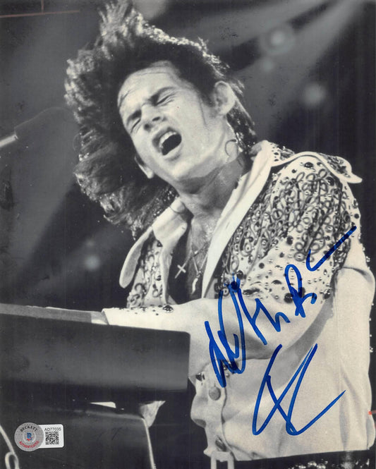 Harry 'KC' Wayne Casey Signed 8x10 Photo (Beckett) KC and the Sunshine Band