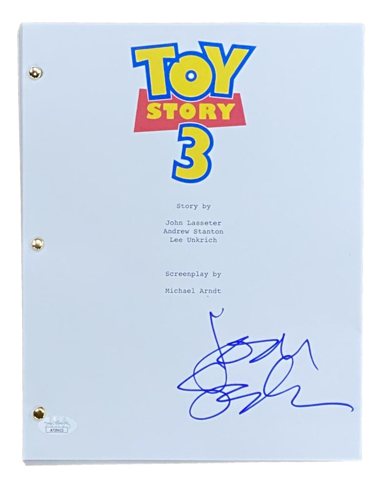 Joan Cusack Signed "Toy Story 3" Movie Script (JSA)