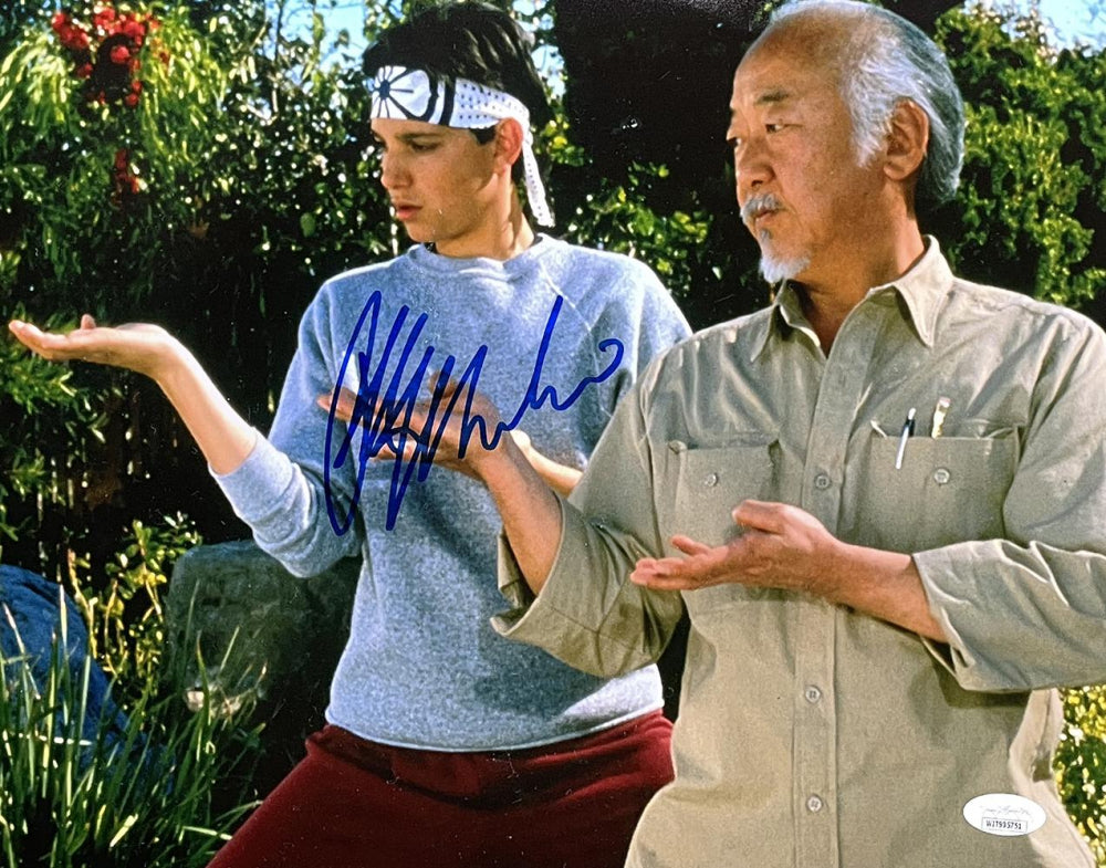 Ralph Macchio Signed "The Karate Kid" 11x14 Photo (JSA) JSA Witnessed