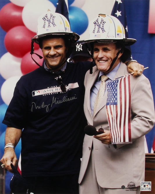 Rudy Giuliani Signed 16x20 Photo (Steiner) - Former Mayor of New York City