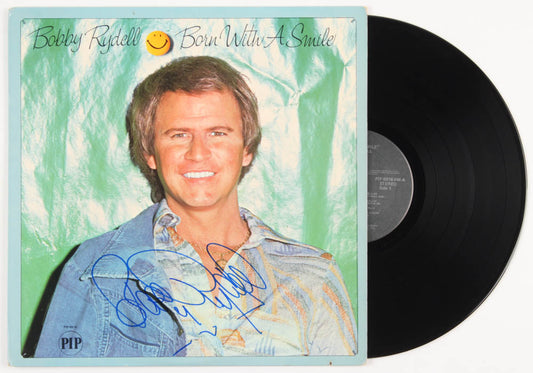 Bobby Rydell Signed (Beckett) "Born With A Smile" Vinyl Record Album - Includes (1) Vinyl Records