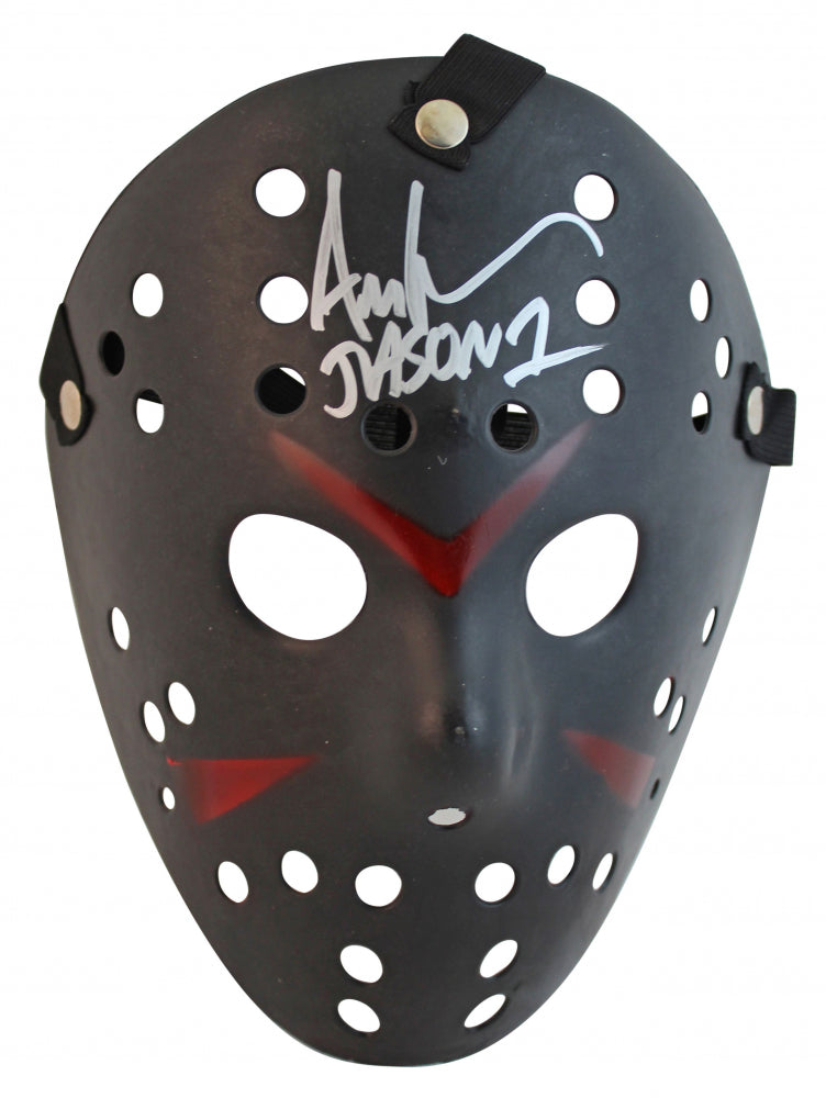 Ari Lehman Signed (Beckett) "Friday the 13th" Hockey Mask Inscribed "Jason 1" - Jason Voorhees