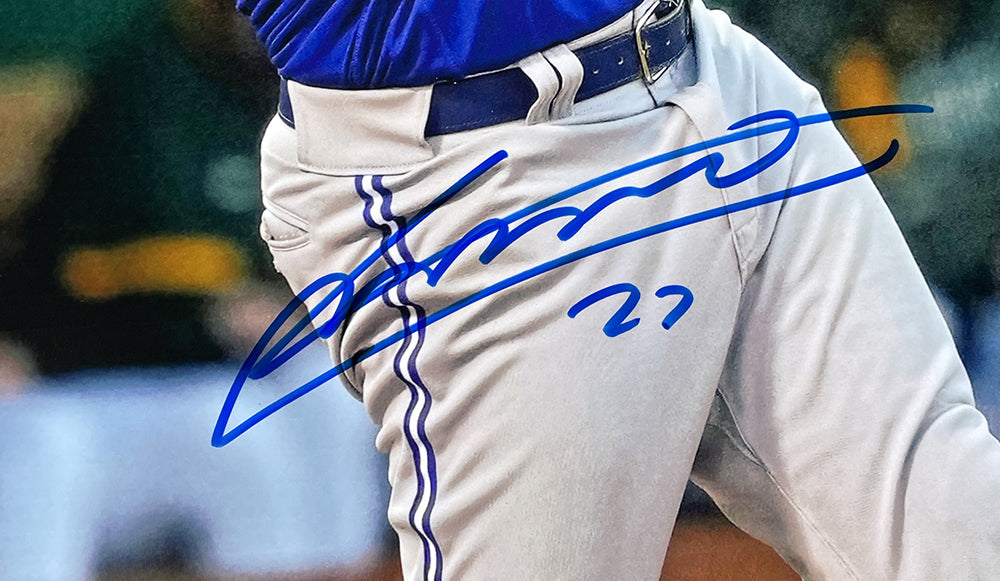 Vladimir Guerrero Jr. Signed (JSA) Blue Jays 16x20 Photo