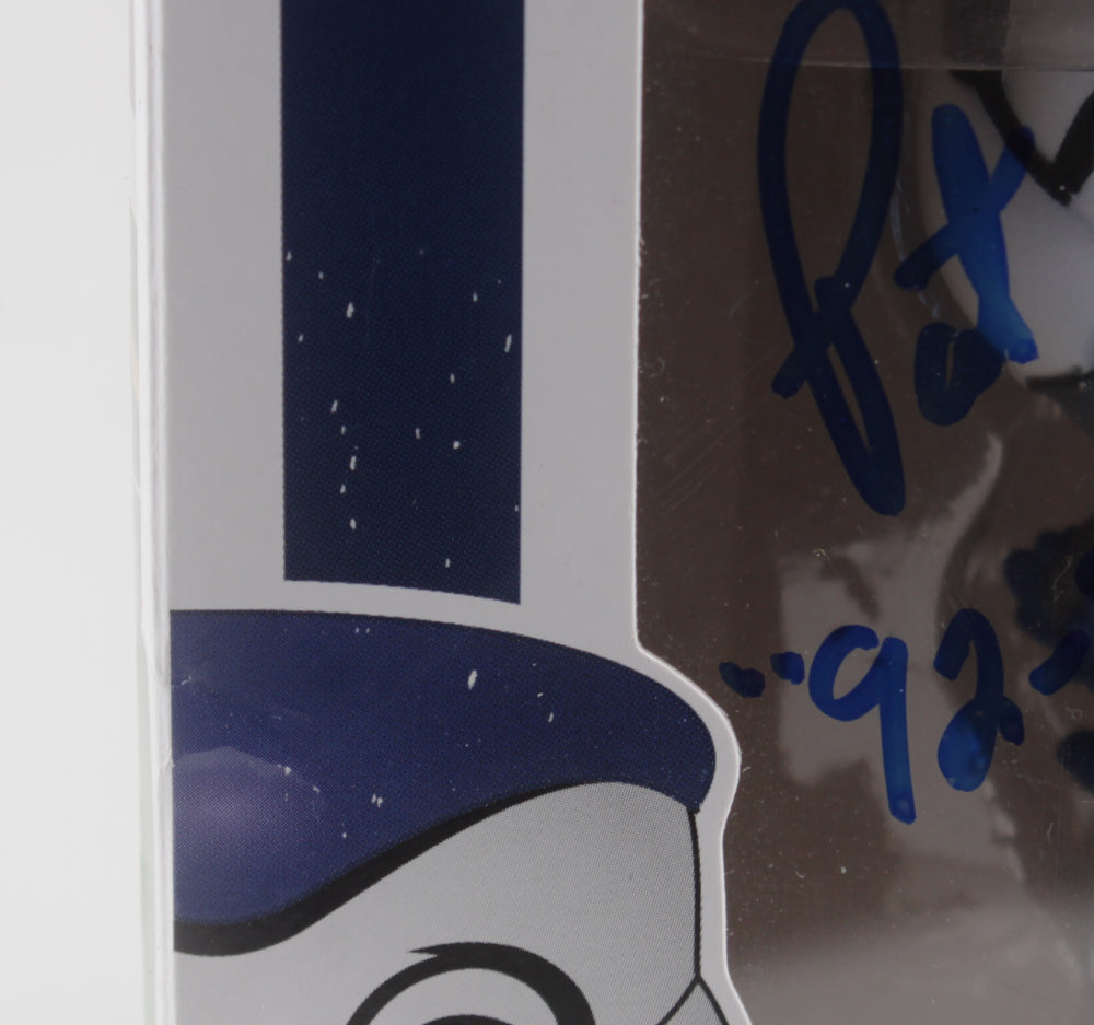 Pat Gillick Signed (JSA) #19 Blue Jays Mascot Funko Pop - Vinyl Figure Inscribed "92-93 WS Champs" & "HOF 2001" (JSA COA)