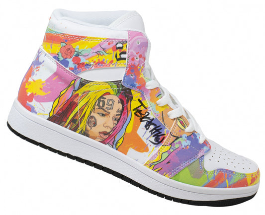 Tekashi 6ix9ine Signed Shoe - Beckett Witnessed