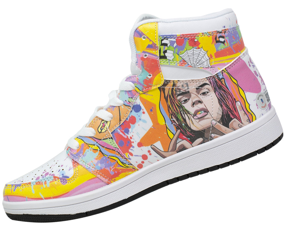 Tekashi 6ix9ine Signed Shoe - Beckett Witnessed