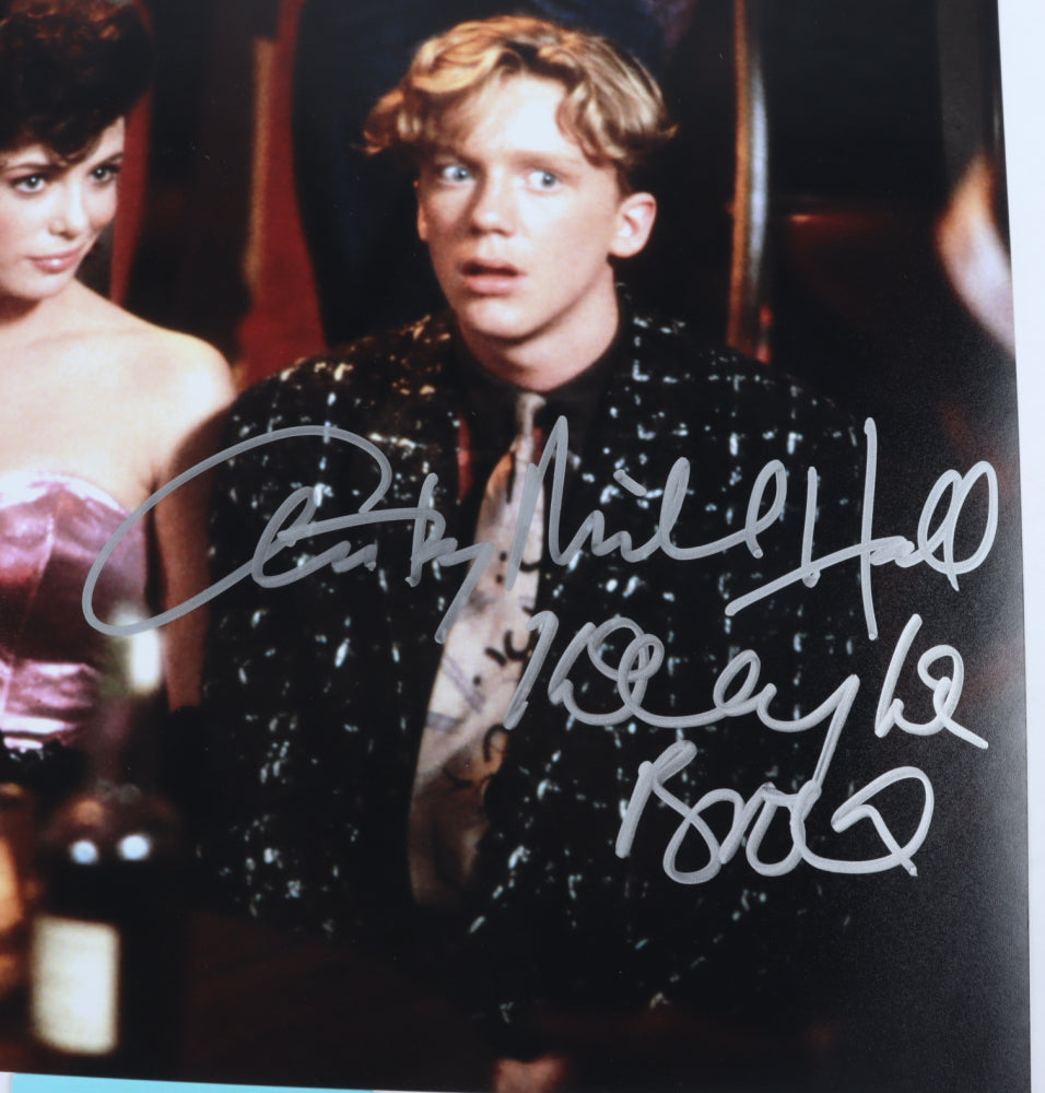 Anthony Michael Hall & Kelly Le Brock Signed (Beckett) "Weird Science" 11x14 Photo - Gary Wallace & Lisa