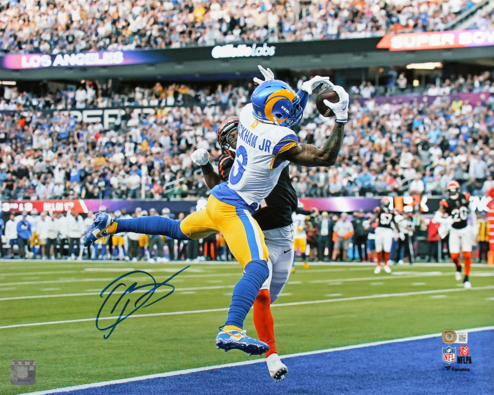 Odell Beckham Jr. Signed (Beckett) Rams 16x20 Photo - Beckett Witnessed