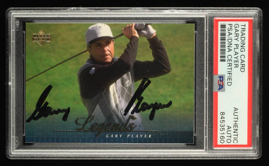 Gary Player Signed 2001 Upper Deck #54 (PSA)