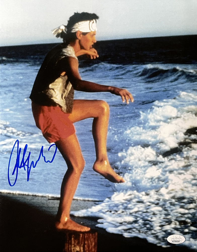 Ralph Macchio Signed (JSA) "The Karate Kid" 11x14 Photo - JSA Witnessed