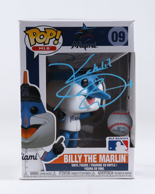 Kahlil Watson Signed (JSA) Marlins #09 Billy the Marlin Funko Pop! Vinyl Figure