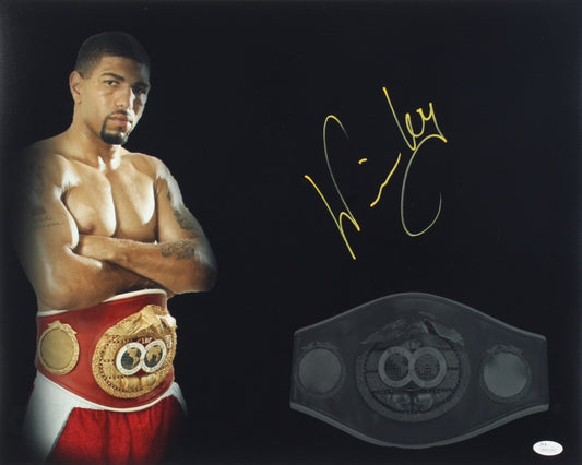 Winky Wright Signed 16x20 Photo (JSA) JSA Witnessed