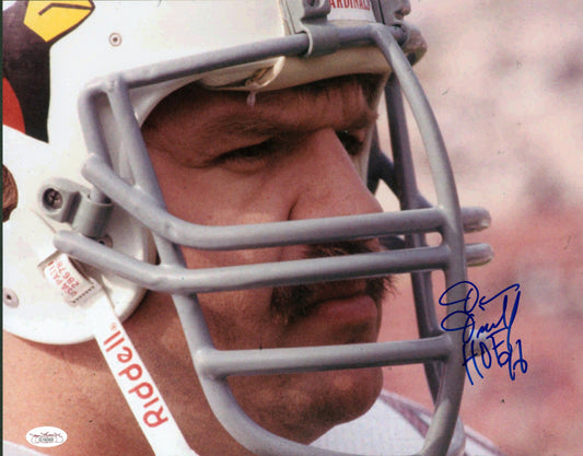 Dan Dierdorf Signed (JSA) Cardinals 11x14 Photo Inscribed "HOF 96"