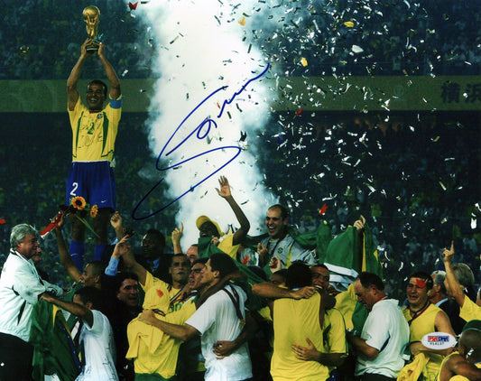 Jorginho Signed Team Brazil 11x14 Photo (PSA)