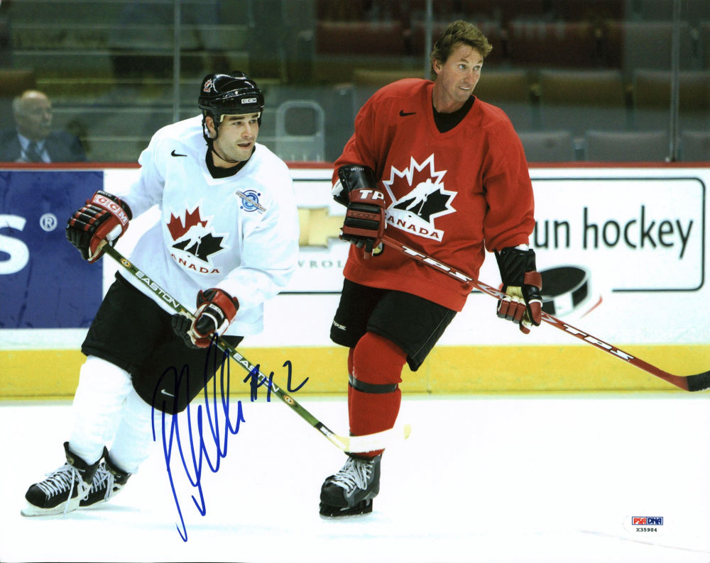 Patrick Marleau Signed Team Canada 11x14 Photo (PSA)