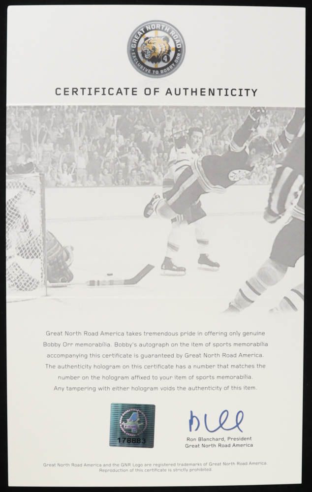 Bobby Orr Signed Bruins 11x14 Photo (Orr)