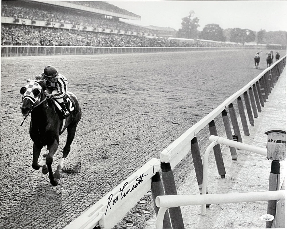 Ron Turcotte Signed 16x20 Photo (JSA)