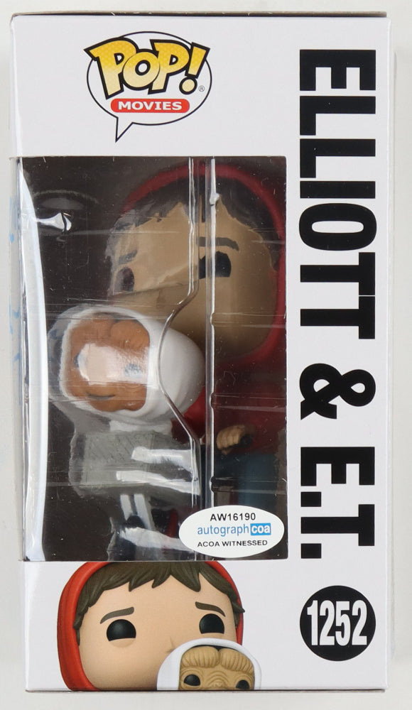 Henry Thomas Signed (ACOA) "E.T. The Extra-Terrestrial" Elliott & E.T. #1252 Funko Pop! Vinyl Figure Inscribed "Phone Home" & "Elliot"