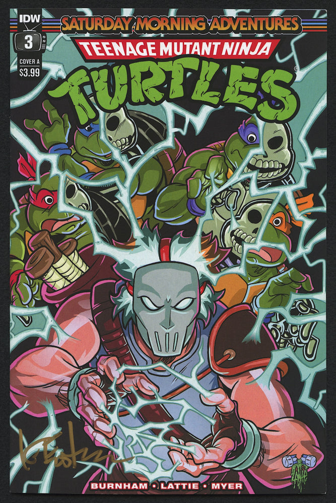 Kevin Eastman Signed "Teenage Mutant Ninja Turtles" Issue #3 Cover A IDW Comic Book (PA COA)