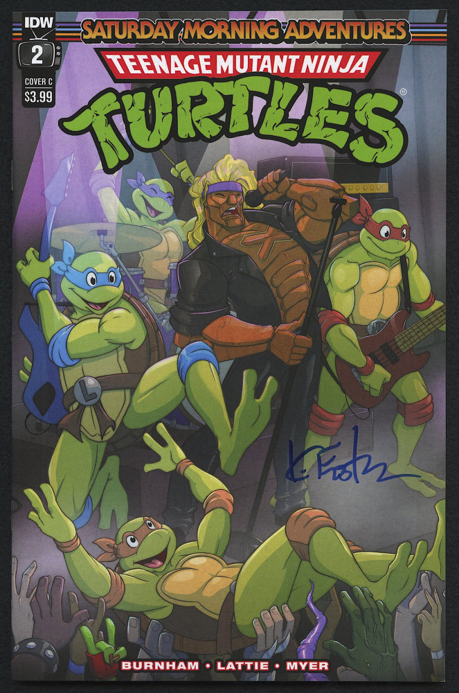 Kevin Eastman Signed "Teenage Mutant Ninja Turtles" Issue #2 Cover C IDW Comic Book (PA COA) Co-Creator of "Teenage Mutant Ninja Turtles"