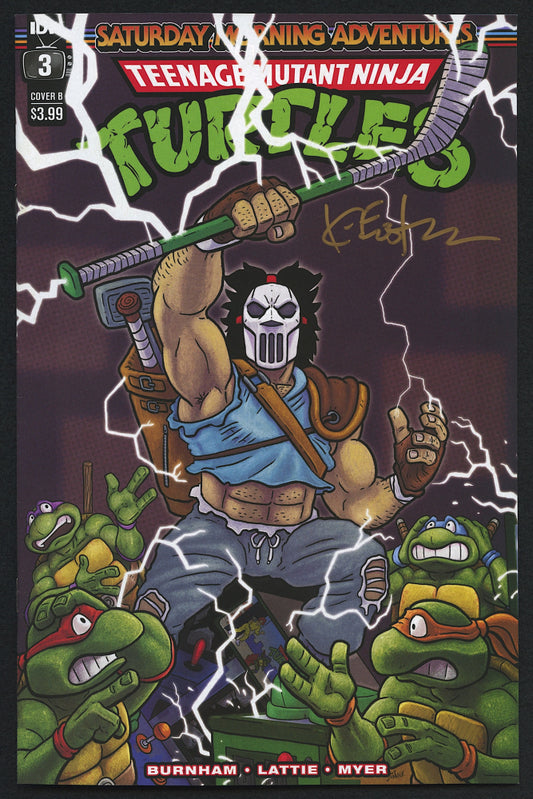 Kevin Eastman Signed "Teenage Mutant Ninja Turtles" Issue #3 Cover B IDW Comic Book (PA COA)