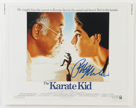 Ralph Macchio Signed (ACOA) "Karate Kid" 11x14 Photo - Daniel LaRusso