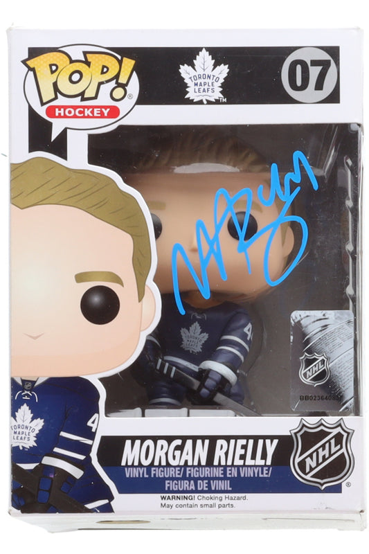 Morgan Rielly Signed Maple Leafs #07 Funko Pop Vinyl Figure (JSA)